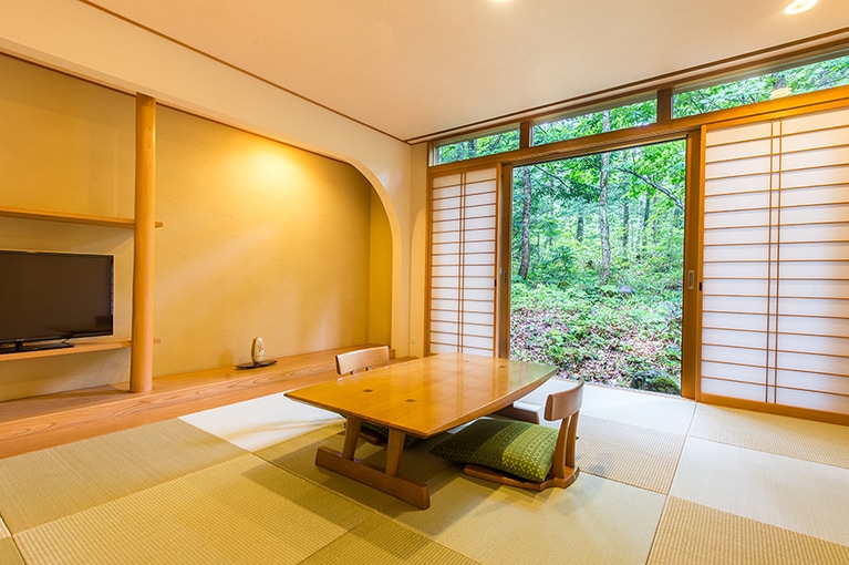もずも［岐阜／平湯温泉］森羅タイプの客室。