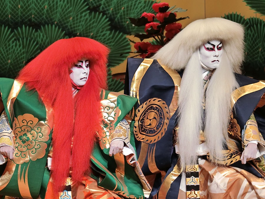 2018年「平成中村座スペイン公演」では、中村勘九郎さん(写真右)とともに『連獅子』を披露。