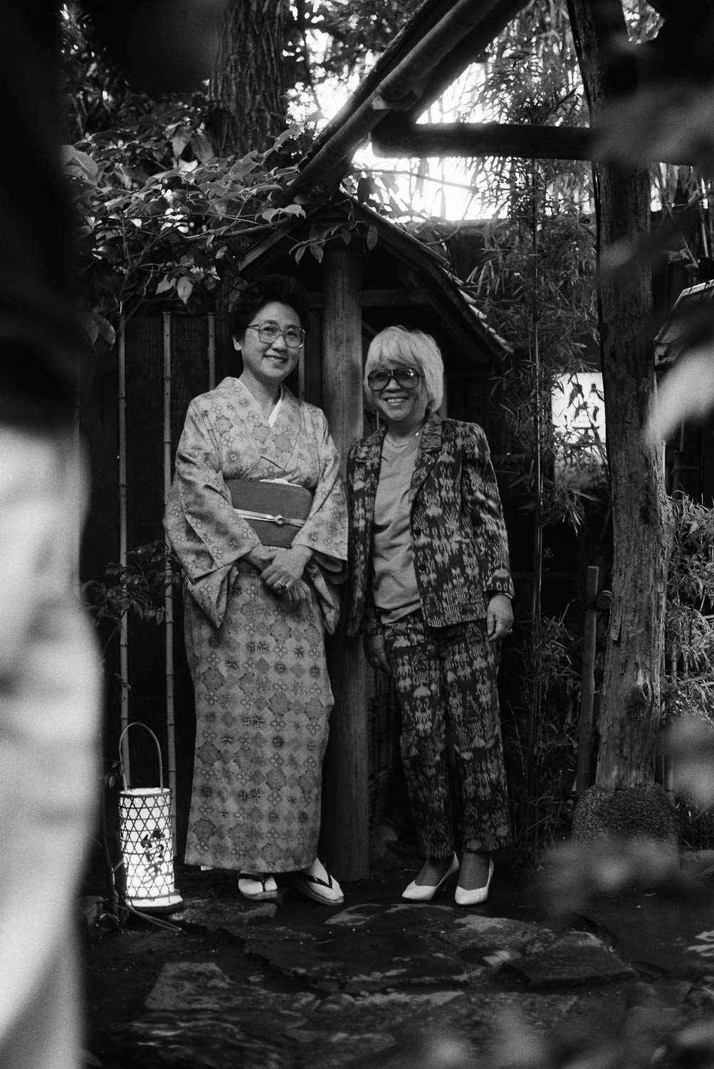 同年代で仲の良かった作家の中山あい子と。