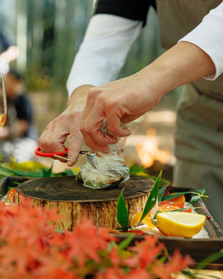 一瞬の香りの贅沢を。