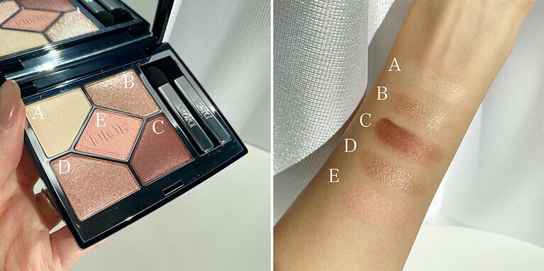 ずっと眺めていたくなるほどの美しいアイパレット。