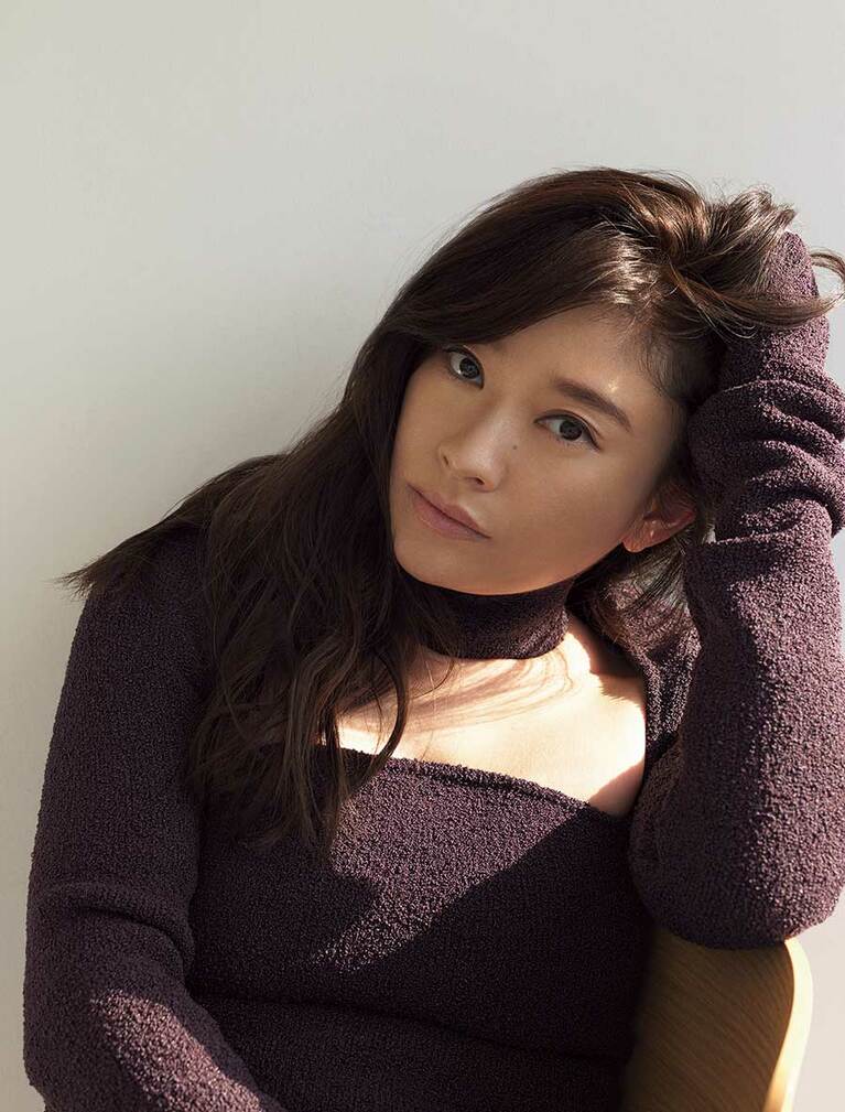 ドレス 432,000円／ボッテガ・ヴェネタ(ボッテガ・ヴェネタ ジャパン)