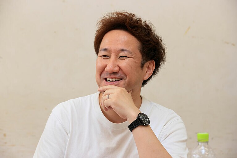 「一発屋の醍醐味は生」と語る池谷さん。