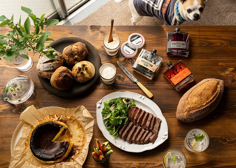 サステナブルな話題で盛り上がる。