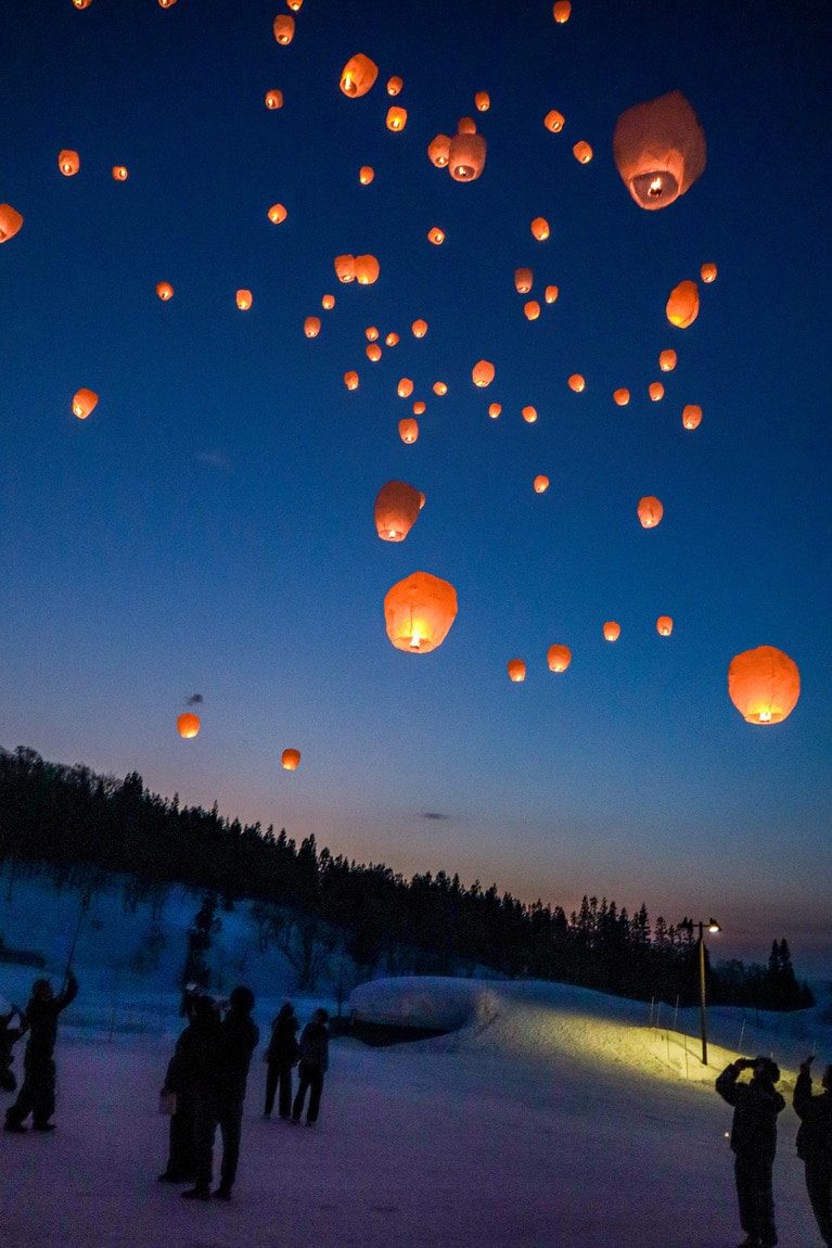「希望を乗せて」　蕪木佳子 2025年3月22日、津南町グリーンピア津南