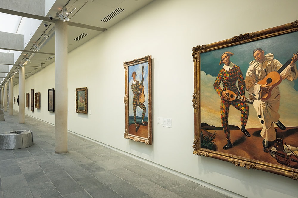 一世を風靡したコレクターの寄贈品からなる地下展示室。19世紀半ばから20世紀半ばの巨匠たちが集まる。