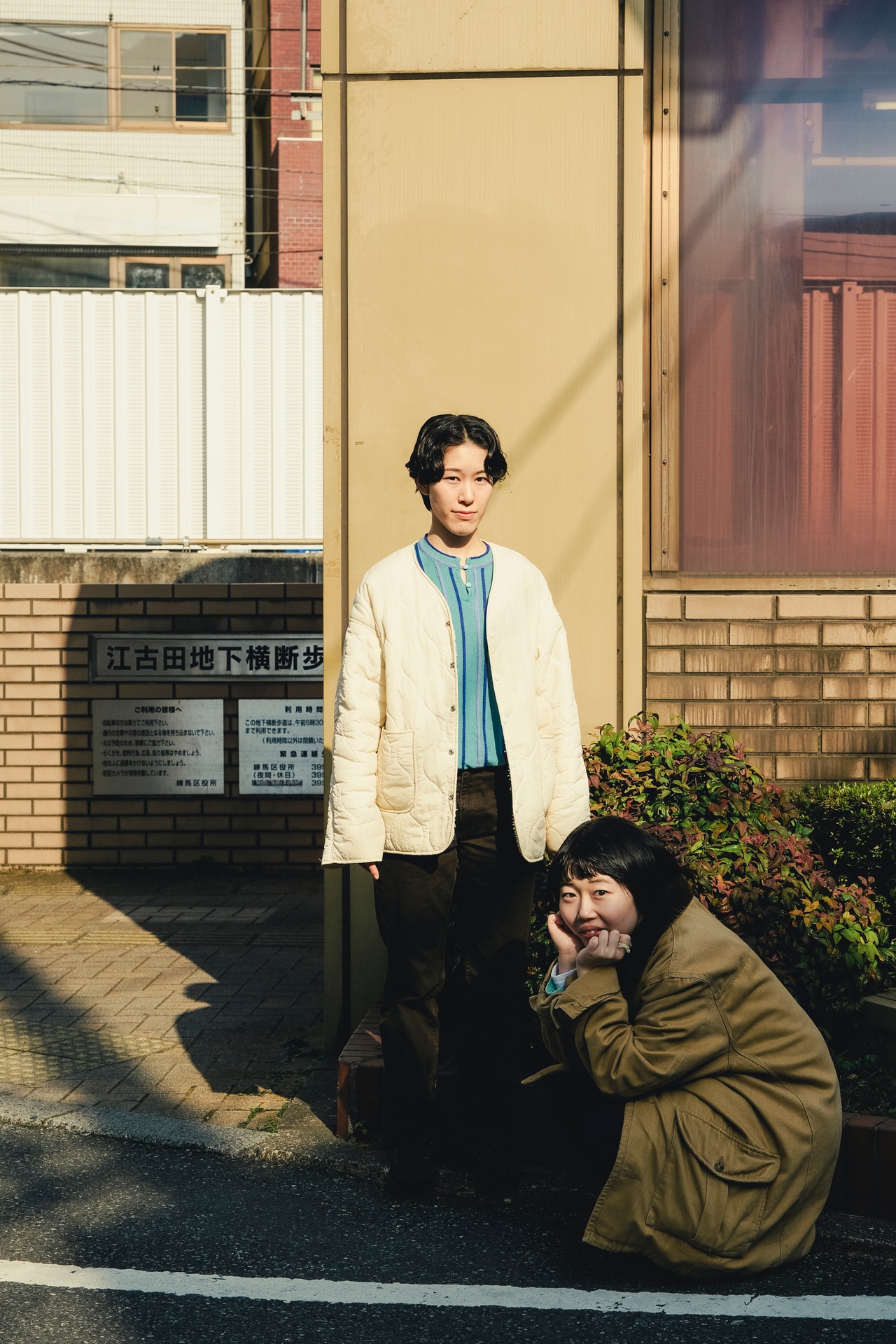 ずっと舞台に立ち続けたいと話すもめんとの二人。