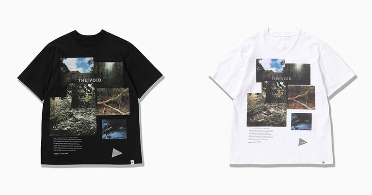 44 NAOKI ISHIKAWA THE VOID CORDURA T、black(左)、white(右) 17,600円。