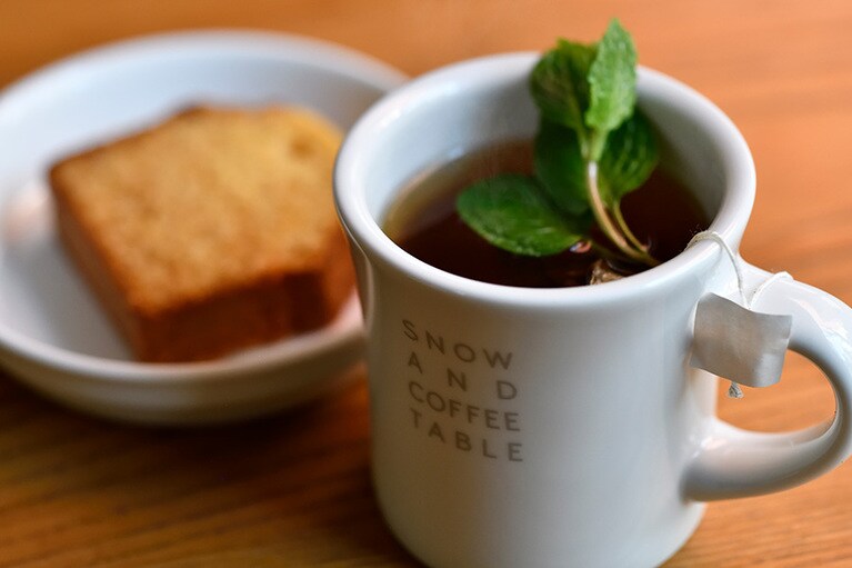 オーガニックミントティー 500円。