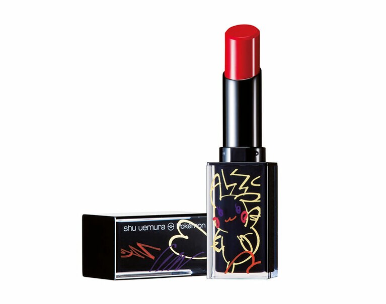 炎のようなボルドーカラーがエネルギッシュ！　ルージュ アンリミテッドも刺激的なカラーが豊富。SHU UEMURA ROUGE UNLIMITED AMPLIFIED 全2色 各3,300円。