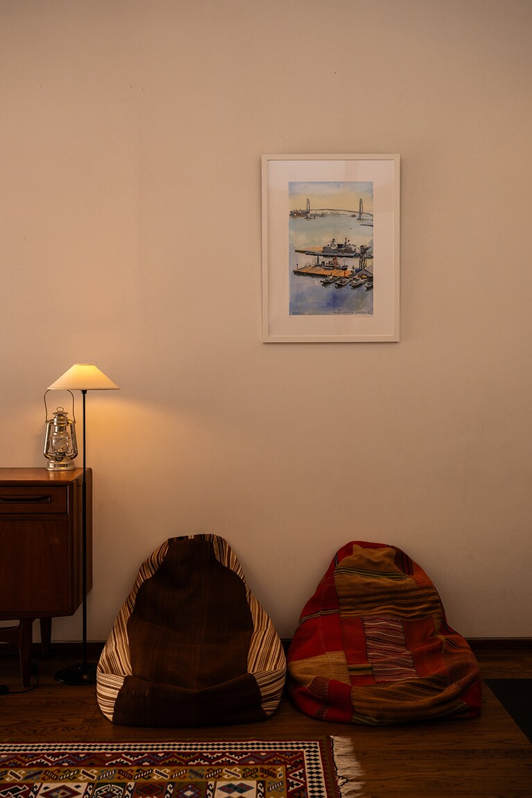 暮らすように泊まる。