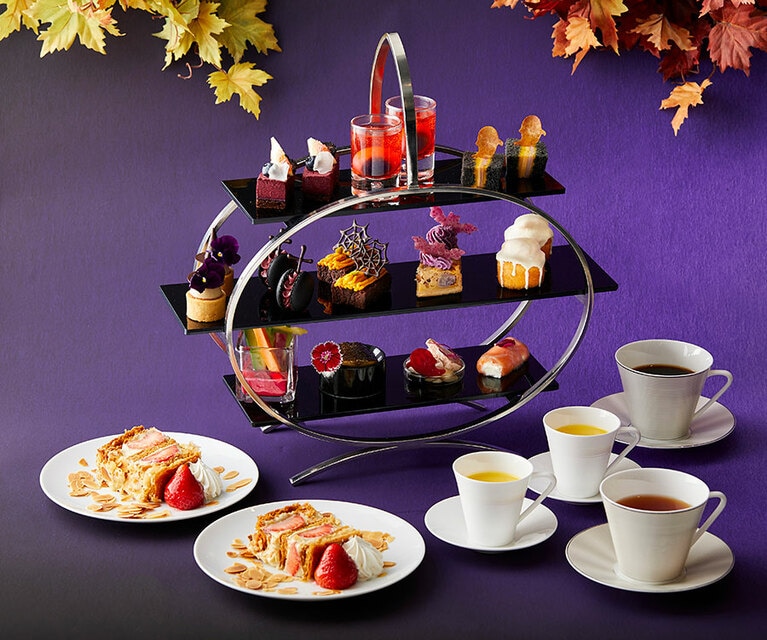 ハロウィンアフタヌーンティーセット 4,200円／THE GRAND GINZA
