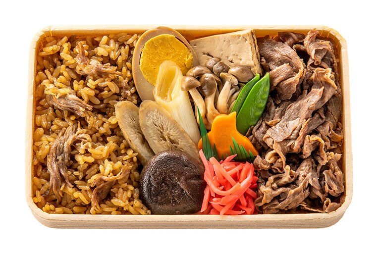 浅草今半「浅草今半牛めし」 1,350円。