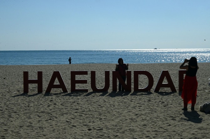 思わず撮りたくなるお約束のサインボード。