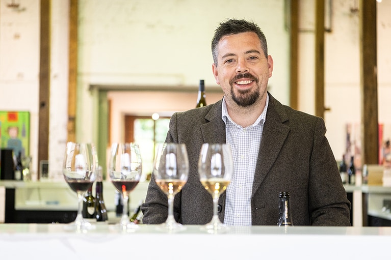 ワインテイスティングAUD10～。