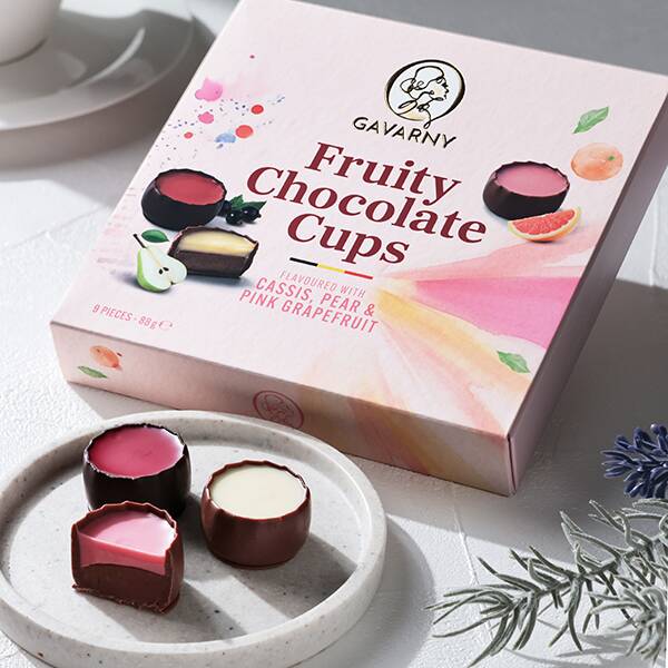 ガヴァルニー フルーティーカップ 9個／1,836円（税込）。