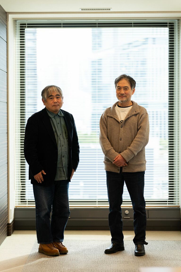 藤野知明さん、白石正明さん　©三宅史郎／文藝春秋