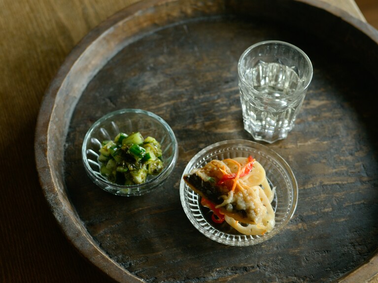 ちょっとだけ飲みたい日のおつまみ入れに。