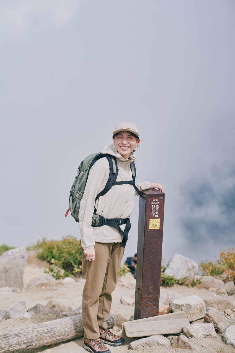 無事、焼岳北峰山頂に登頂！