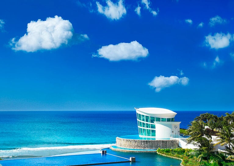 美しい海を眺めながら宣誓！