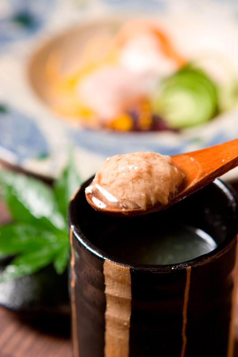 山里のいおり 草円［岐阜／福地温泉］夕食一例。