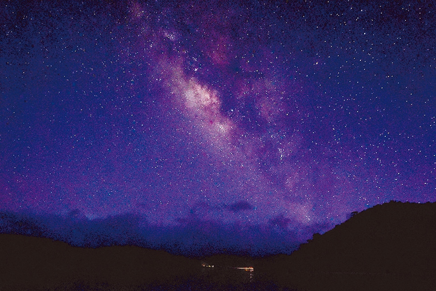 おきなわの星空。©沖縄観光コンベンションビューロー