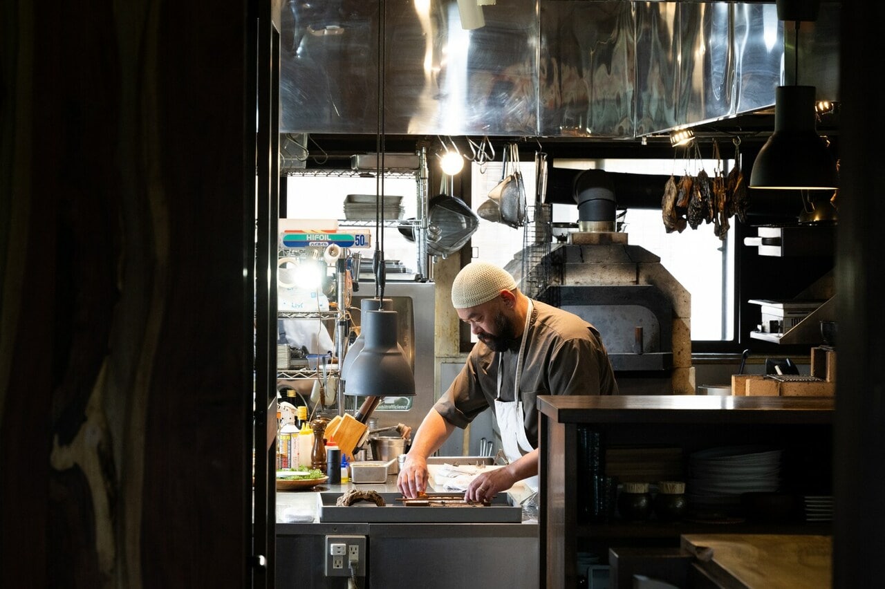 オーナーシェフ井上和洋さん。