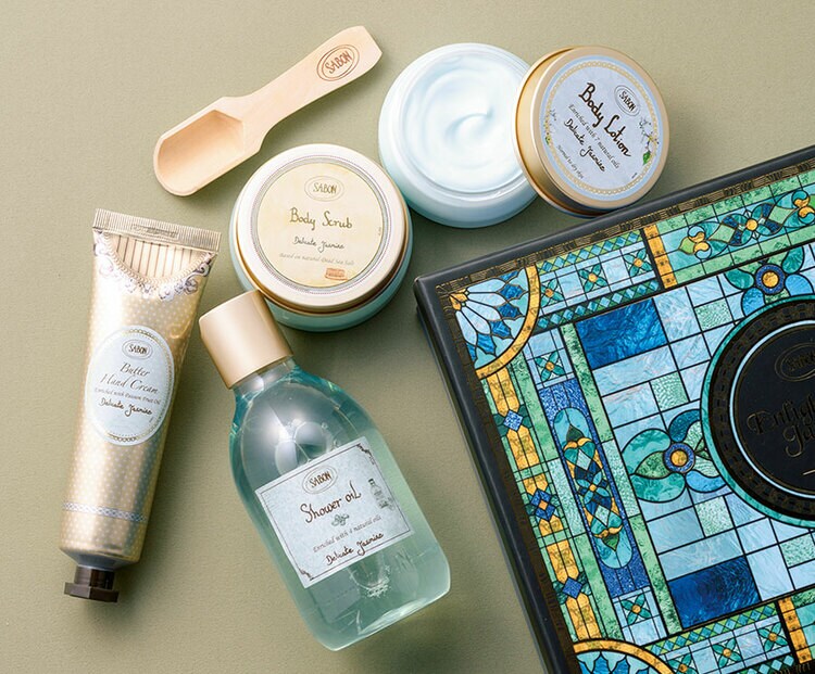 新品未使用〕SABON ボディケアセット デリケートジャスミン ウェルカム