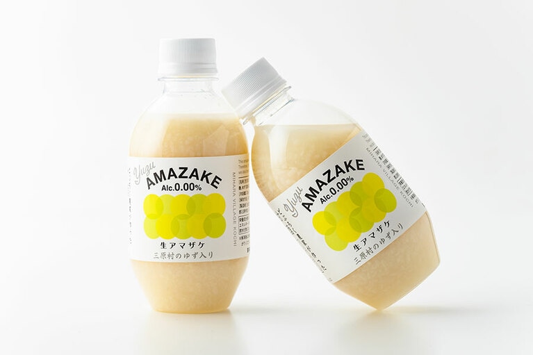 土佐三原どぶろく「どぶろく農家が作った生あまざけyuzu味」各320g 540円／高知県