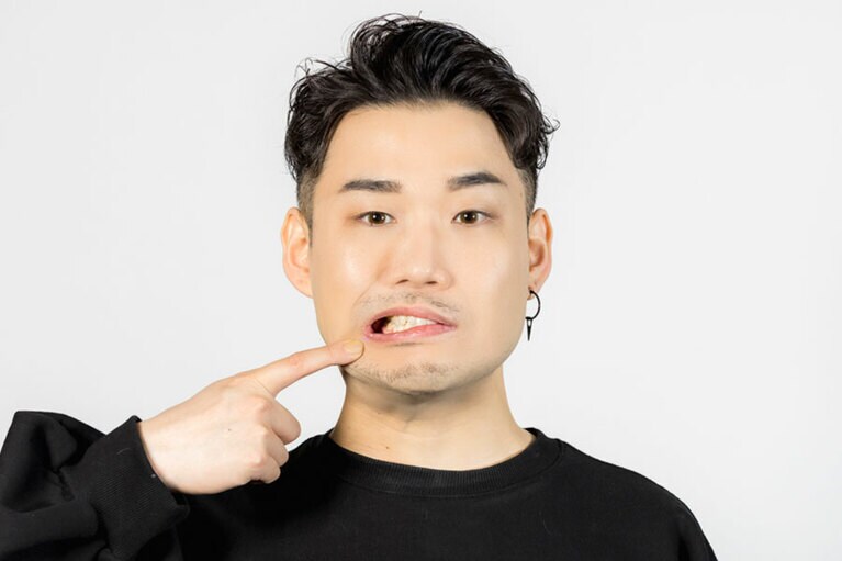 片側ずつ、使いたくない筋肉を確認