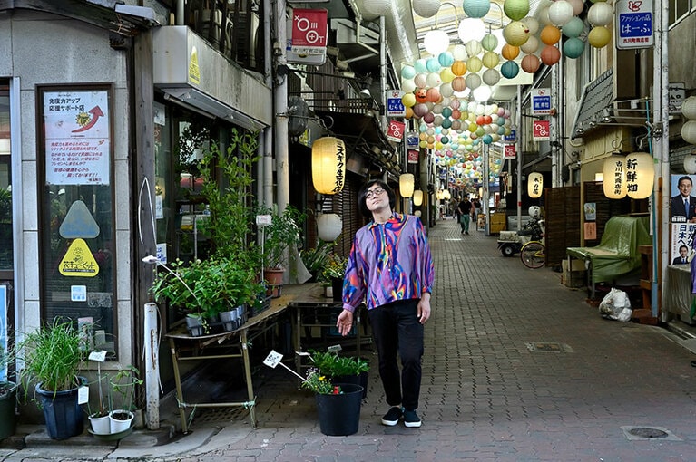 松原タニシ氏。