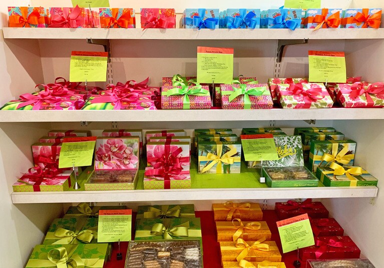 色とりどりのパッケージが楽しい。