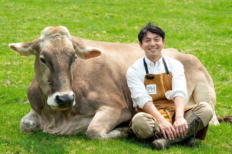 ファーム星野のプロジェクトリーダー・宮武宏臣さん。