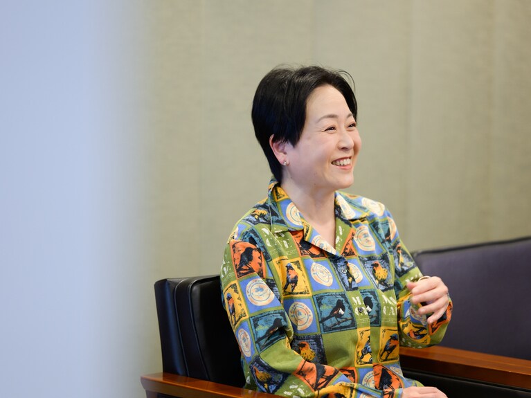 門賀美央子さん。