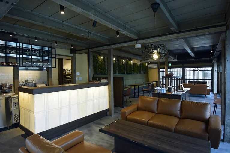 園部邸にはカフェも隣接。地元の人にも愛されているお店です。