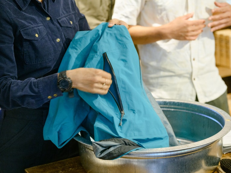 パタゴニアが開催した「Wash Party」の様子。