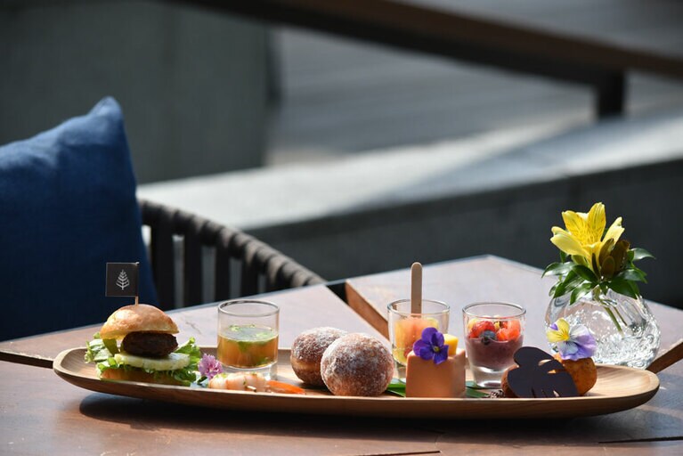 ハワイの味がぎゅっと詰まったアフタヌーンティ。