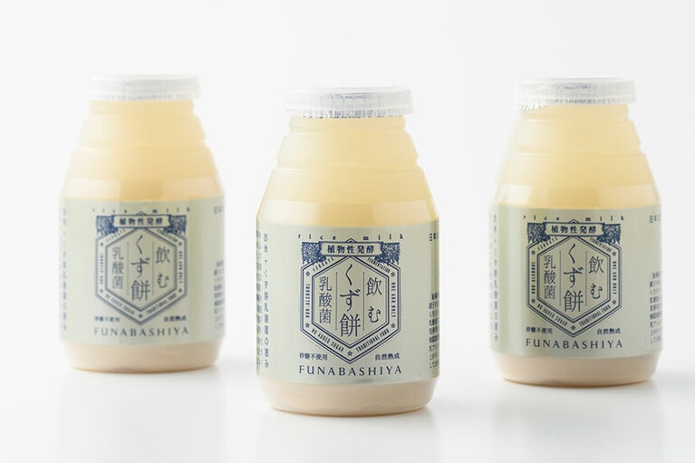 元祖くず餅 船橋屋「飲むくず餅乳酸菌」各150g 375円／東京都