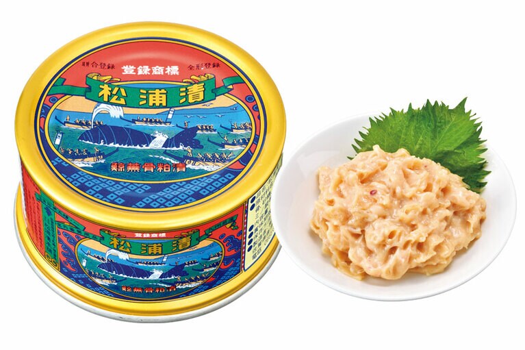 松浦漬缶詰 1,296円／松浦漬本舗