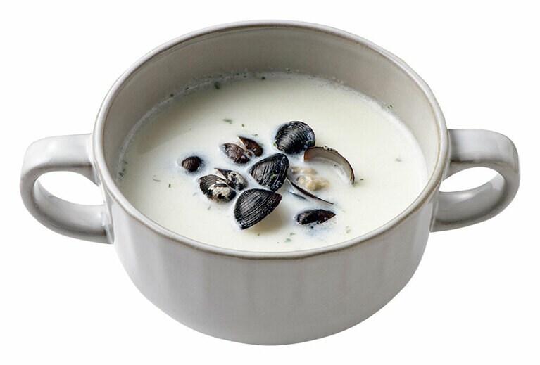 縁しじみ クラムチャウダー 1食分 380円(税込)／しじみ屋