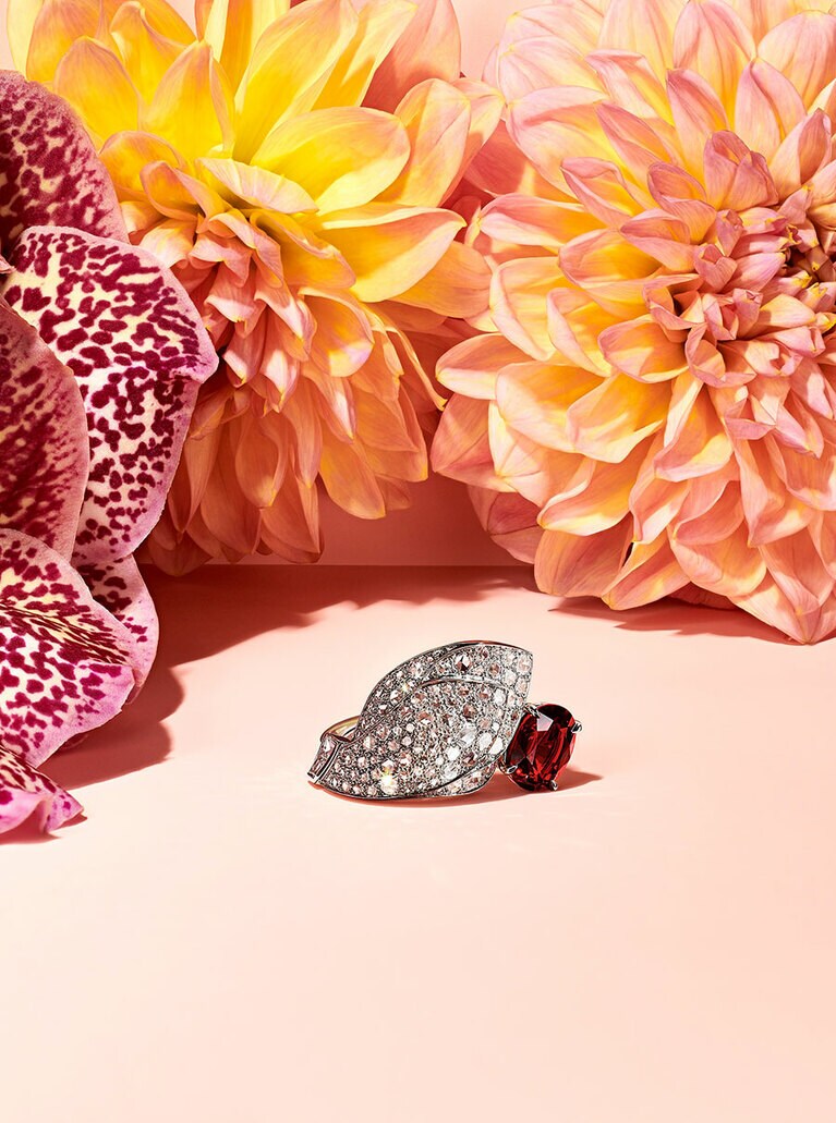 リング（ルビー、ダイヤモンド、プラチナ）