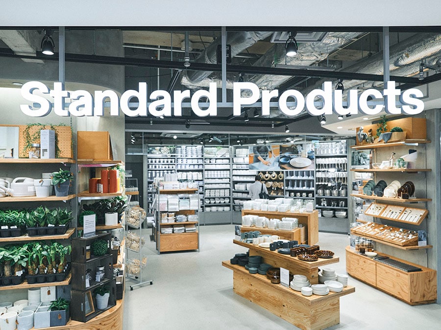 2021年3月26日(金)、渋谷マークシティにグランドオープンした「Standard Products」1号店。