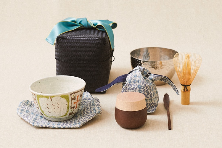 お茶時間がもっともっと幸せに 【嘉門工藝】の茶籠・茶箱セット | 写真