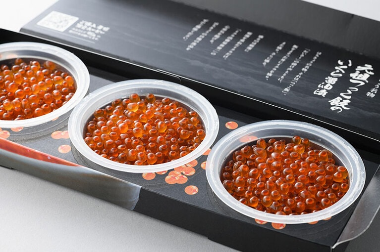 いくら醤油漬 240g〈80g×3個〉5,500円／はちきょう