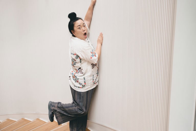 ニッチェ江上敬子さん。