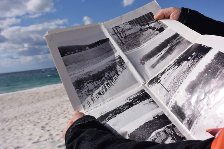 「南紀白浜ウエルカムサポーター」はボランティアで来泉者の旅のお手伝いを行う。