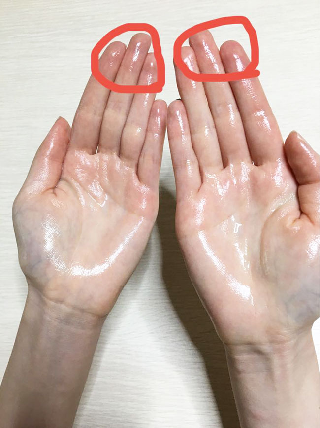 ここからは指3本を効果的に使います。