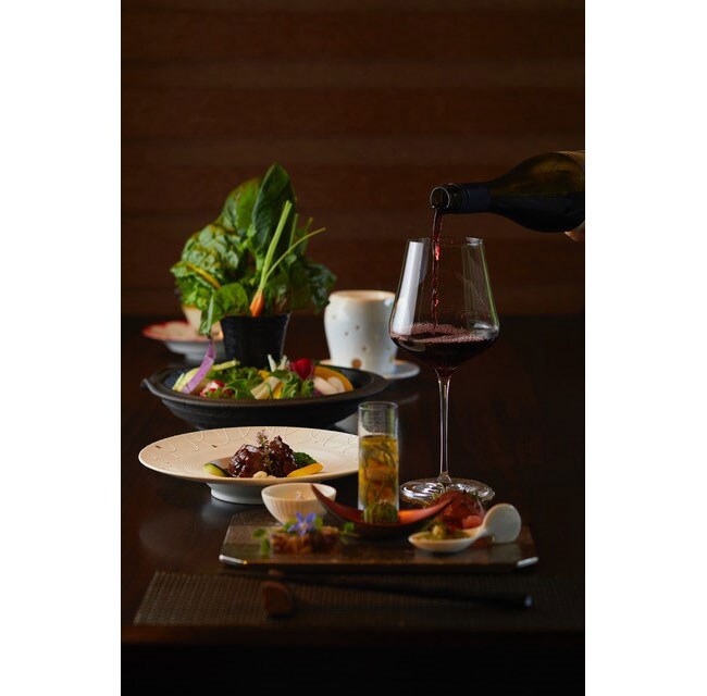 お料理には、染みわたるような滋味が満載。