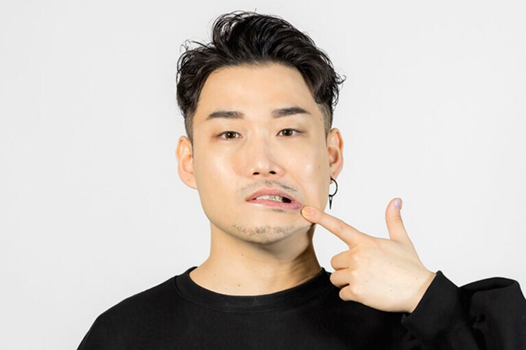 片側ずつ、使いたくない筋肉を確認