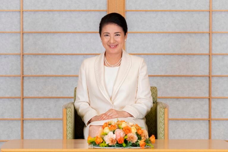 2022年、雅子さまのお誕生日に際してのご近影　宮内庁提供